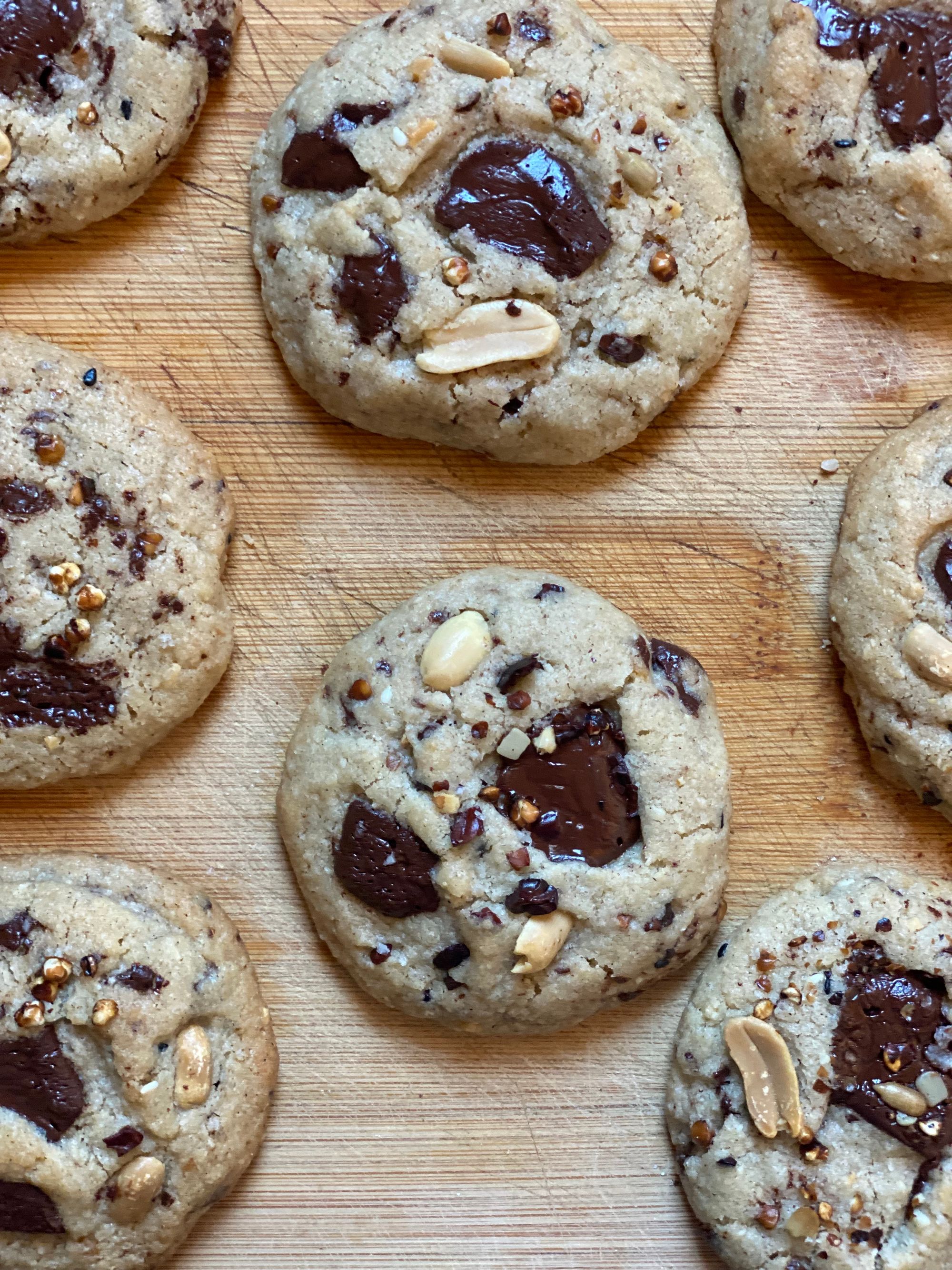 Cookies chocolat-peanut vegan